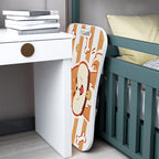 SOGA 2X Cute Dog Design Portable Bed Table Adjustable Foldable Bed Sofa Study Table Laptop Mini Desk with Drawer and Cup Slot Home Decor