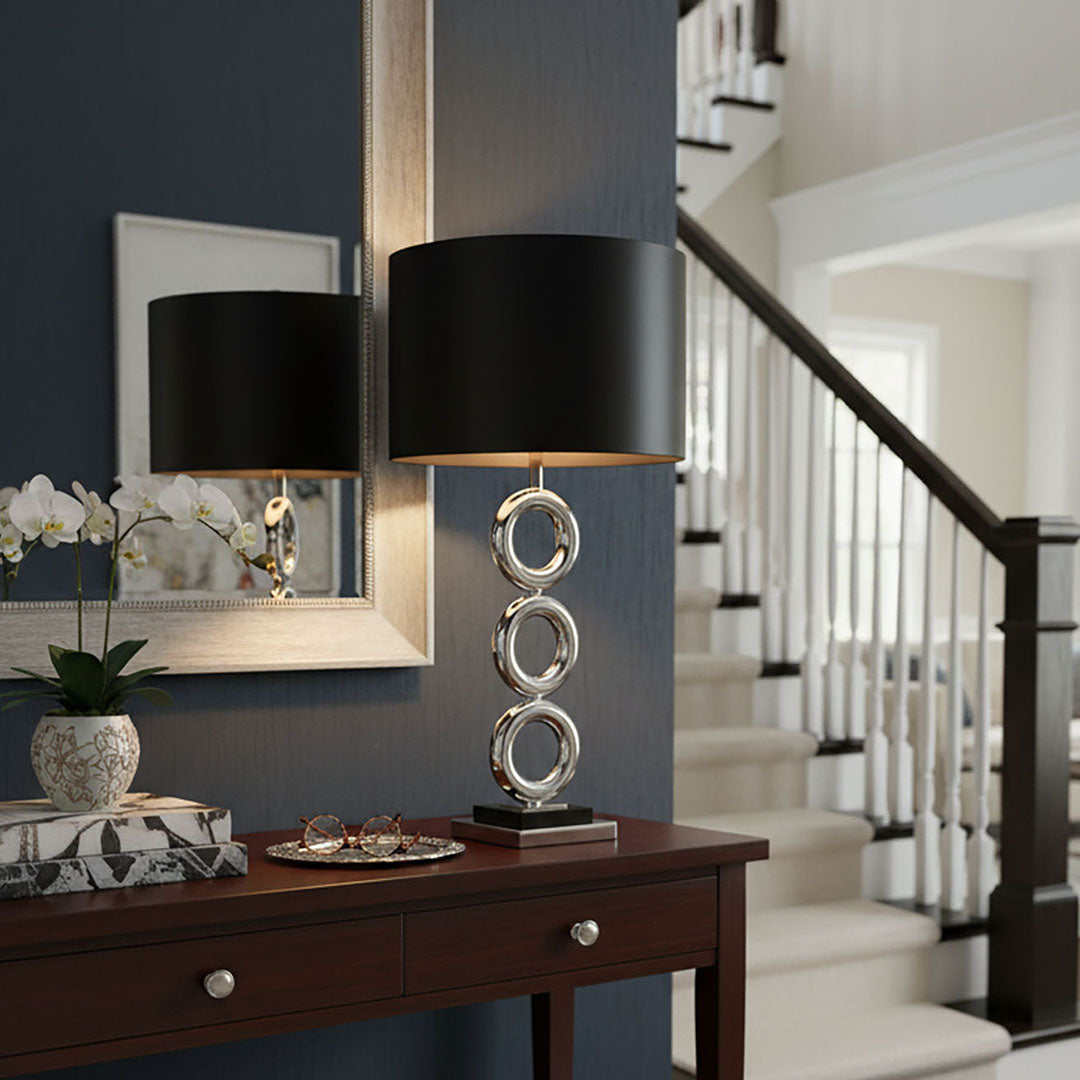 SOGA 4X Simple Industrial Style Table Lamp Metal Base Desk Lamp