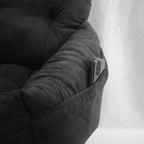 SOGA 2X Grey Pet Car Seat Sofa Safety Soft Padded Portable Travel Carrier Bed