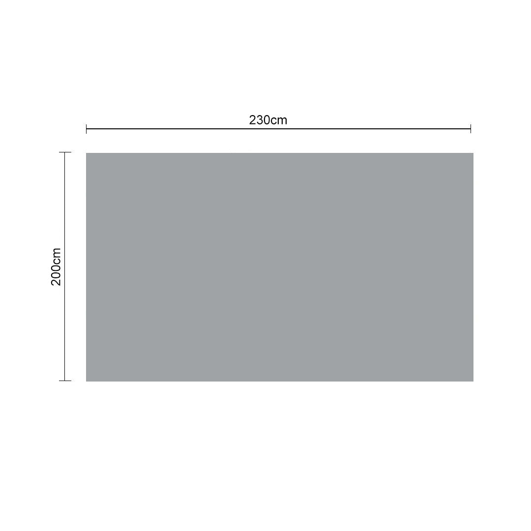 SOGA 2x230cm Warm & Cozy Flannel Polyester Throw Blanket Light Brown