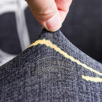 SOGA 4-Seater Feather Print Sofa Cover Couch Protector High Stretch Lounge Slipcover Home Decor