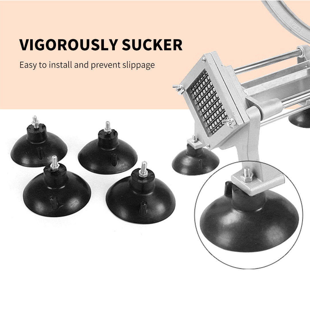 SOGA 2X Commercial Stainless Steel Potato Cutter with 3 Blades