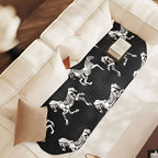 SOGA Three-Seater Black Horse Print 90x210cm Throw Blanket Sofa Cover $ 125