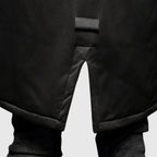 SOGA Black Winter Fur Hooded Down Jacket Stylish Lightweight Quilted Warm Puffer Coat