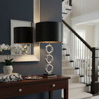 SOGA 2X Simple Industrial Style Table Lamp Metal Base Desk Lamp