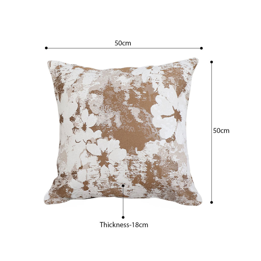SOGA 2X 50cm Rustic Weathered Paint Effect Decorative Lumbar Throw Pillow