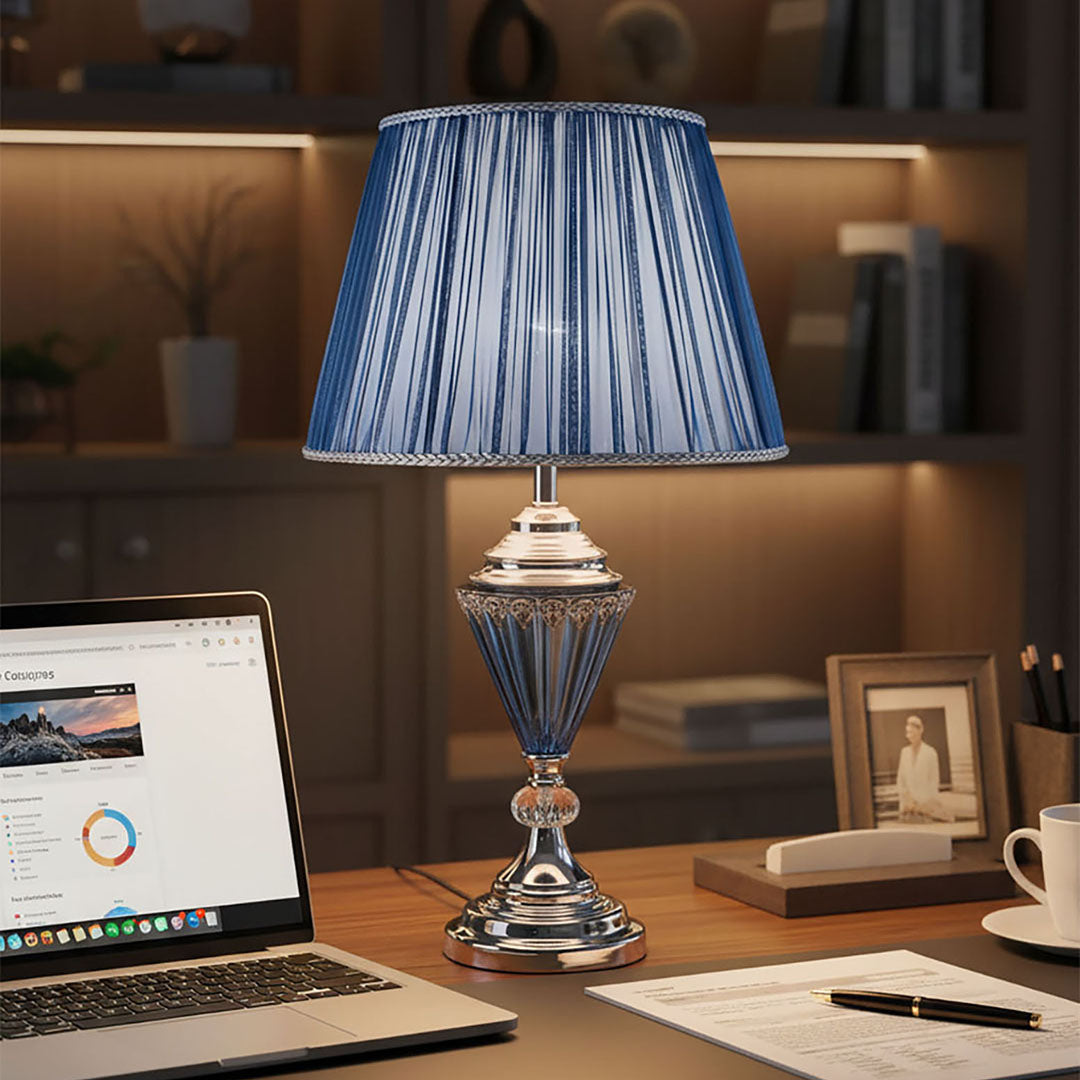SOGA 2X LED Elegant Table Lamp with Warm Shade Desk Lamp
