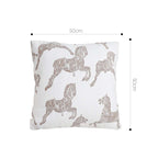 SOGA 2X 50cm White Decorative Horse Pattern Cushion Throw Pillow $ 142