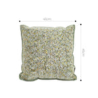 SOGA 2X Woven Cushion 45cm Green Yellow Multi-Color Textured Decorative Throw Pillow $ 129