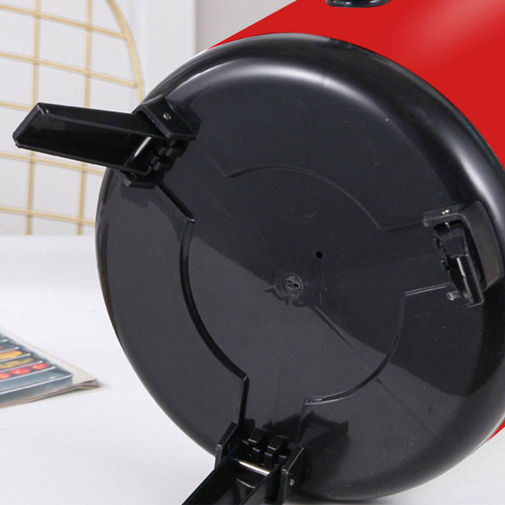 SOGA 8X 10L Stainless Steel Insulated Milk Tea Barrel Hot and Cold Beverage Dispenser Container with Faucet Red