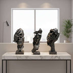 SOGA Home & Living Bundle – Abstract Resin Face Sculptures for Modern Art Home Decor $ 0