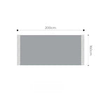 SOGA 160x200cm Coffee Blanket – Vintage Tassel Throw for Rustic Comfort $ 88