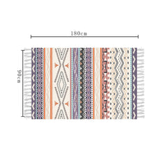 SOGA 90cm Bathroom Rug Vintage Kitchen Area Runner Rugs Home Decor