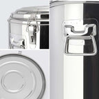 SOGA 2X 40L Stainless Steel Insulated Stock Pot Hot & Cold Beverage Container