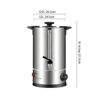 SOGA Electric Water Boiler – 15L Stainless Steel Hot Water Urn