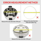 2X 5L Silicone Pressure Cooker Rubber Seal Ring Replacement Spare Parts $ 34