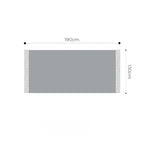 SOGA 2X 130x190cm Misty Beige Blanket – Houndstooth Tassel Throw $ 156