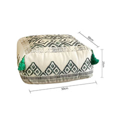 SOGA 2X 50cm Ultra-Comfort Polyester-Cotton Cushion with EPP Particle Support Home Decor