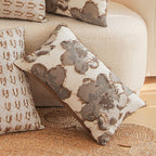 SOGA 2X 35cm Rectangular Vintage Decorative Embroidered Floral Throw Pillow
