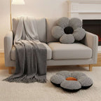 SOGA Home & Living Bundle – Black Flower Floor Pillows & Star Grey Gradient Tassel Blanket $ 149
