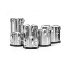 SOGA 2X 20L 304 Stainless Steel Insulated Food Carrier Warmer Container with Anti Slip Rubber Bottom