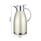 Soga 1.8L GoldColor 3-Layer Vacuum Insulated Water Bottle