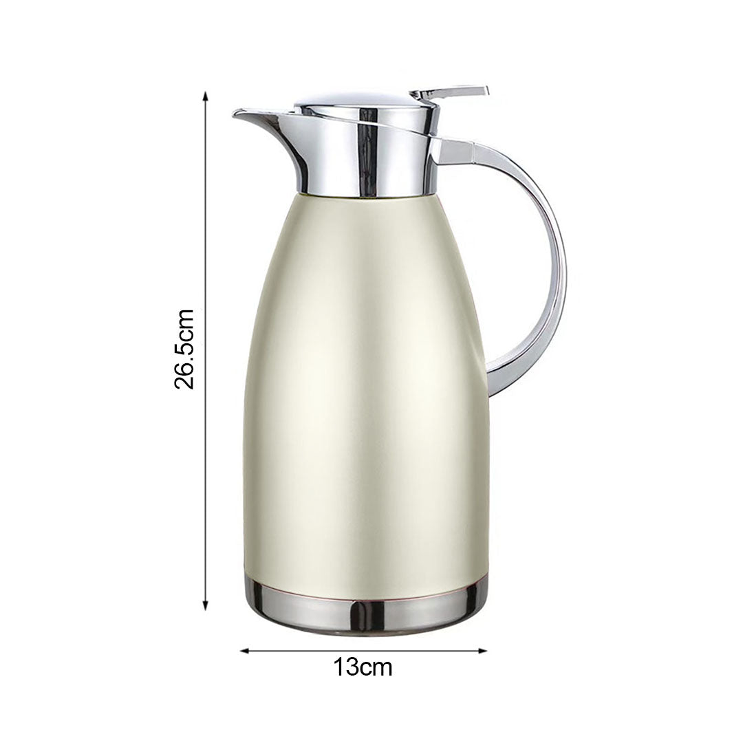 Soga 1.8L GoldColor 3-Layer Vacuum Insulated Water Bottle