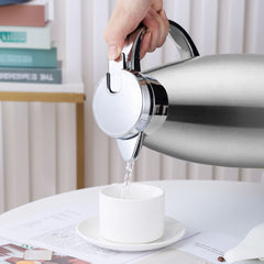 SOGA 2X 2.3L Silver Double-Wall vacuum with 2 layers stainless steel Construction Thermal Flask