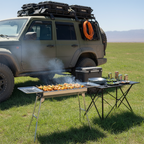 SOGA Kitchenware Bundle – Stainless Steel Skewers Grill, Silver Grilling Plate & Sauce Pan $ 168