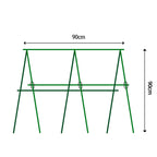 SOGA 90cm Plant Frame Tube Trellis Vegetable Flower Herbs Outdoor Vine Support Adjustable Garden Rack