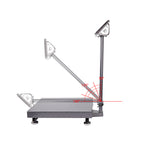 SOGA 4X 150kg Electronic Digital Platform Scale Computing Shop Postal Weight Black