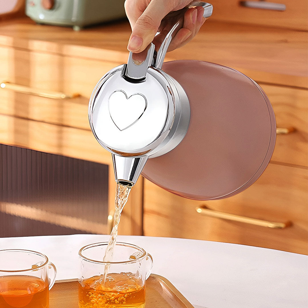 SOGA 2X 1.8L Stainless Steel Water Bottle Insulated Vacuum Flask  Coffee Jug Thermal Pink