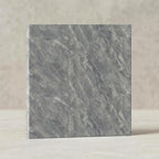 SOGA Peel & Stick Floor and Wall Tiles 60 x 60cm 10 Pack Grey Faux Marble