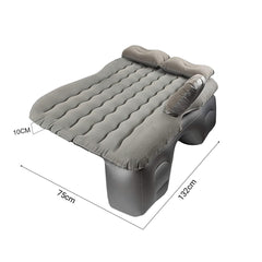 SOGA 2X  Grey Ripple Inflatable Car Mattress Portable Camping Air Bed Travel Sleeping Kit Essentials