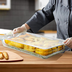 SOGA 150mm Clear Gastronorm GN Pan 1/1 Food Tray Storage with Lid