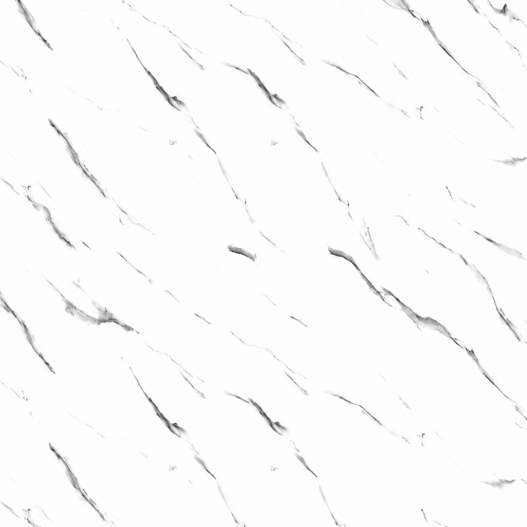 SOGA Peel & Stick Floor and Wall Tiles 30 x 30cm 10 Pack White Faux Marble