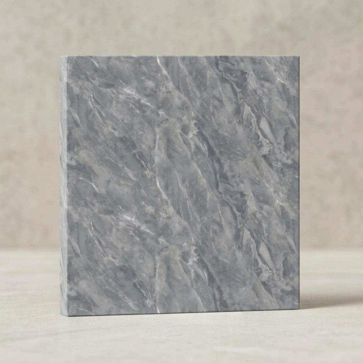 SOGA Peel & Stick Floor and Wall Tiles 30 x 30cm 10 Pack Grey Faux Marble
