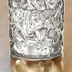 SOGA 14x30cm Heavy Duty Glass Vase Crystal Clear Design for Home Décor