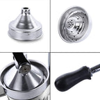 SOGA 2X Commercial Heavy-Duty Manual Citrus Juicer Hand Press Extractor – Black