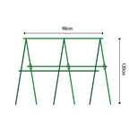 SOGA 90X120cm Plant Frame Tube Trellis Vegetable Flower Herbs Outdoor Vine Support Adjustable Garden Rack