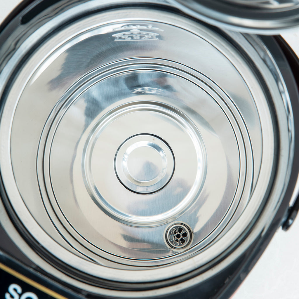 SOGA 4.2L Silver Stainless Steel Electric Thermal Pot Dispenser with 3 Dispensing Modes