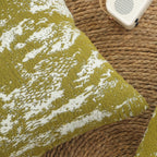 SOGA 2X 50cm Throw Pillow White and Olive Green Plush Polyester Fiber and Cotton for Home Decor