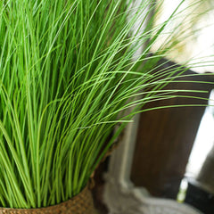 SOGA 2X 110cm Artificial Indoor Potted Reed Bulrush Grass Tree Fake Plant Simulation Decorative