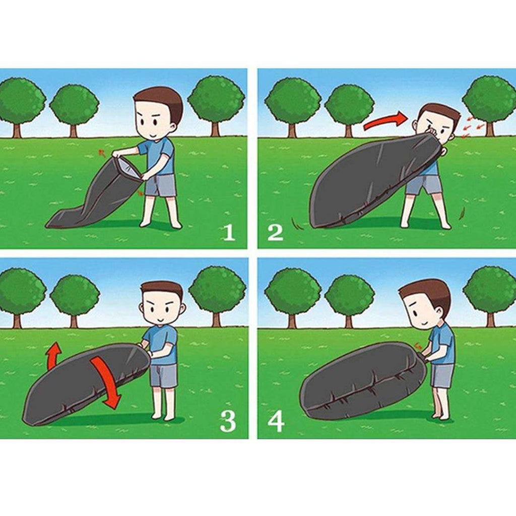 2X Fast Inflatable Sleeping Bag Lazy Air Sofa Orange $ 86