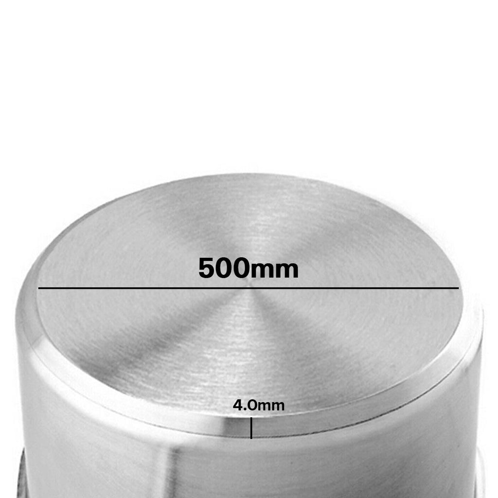 SOGA Stock Pot 58Lt Top Grade Thick Stainless Steel Stockpot 18/10