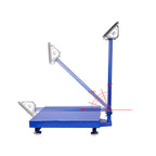 SOGA 300kg Electronic Digital Platform Scale Computing Shop Postal Weight Blue