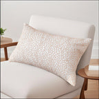 SOGA 2X 35cm Neutral Beige Speckled Pattern Contemporary Throw Pillow