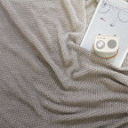 SOGA 127x170cm Star Grey Blanket – Gradient Tassel Throw for Cozy Home Comfort $ 88