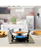SOGA Stainless Steel Induction Fry Pan Set 20cm & 36cm