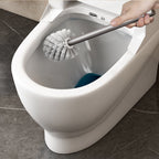 SOGA 2X 27cm Wall-Mounted Toilet Brush –Dark Grey with Drain Holes